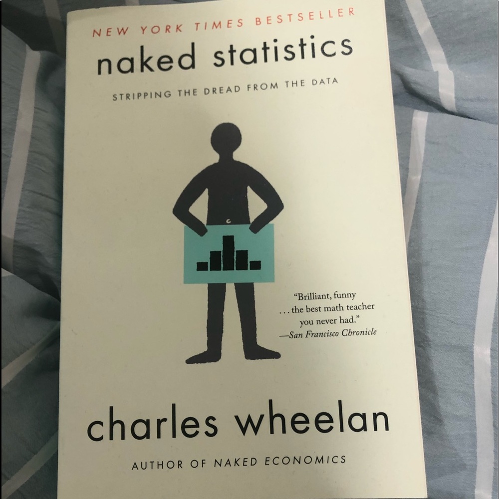 Naked Statistics soft cover book!